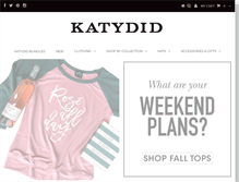 Tablet Screenshot of katydid.com